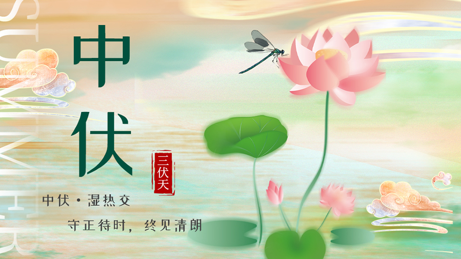 中伏湿热至，守正心自清